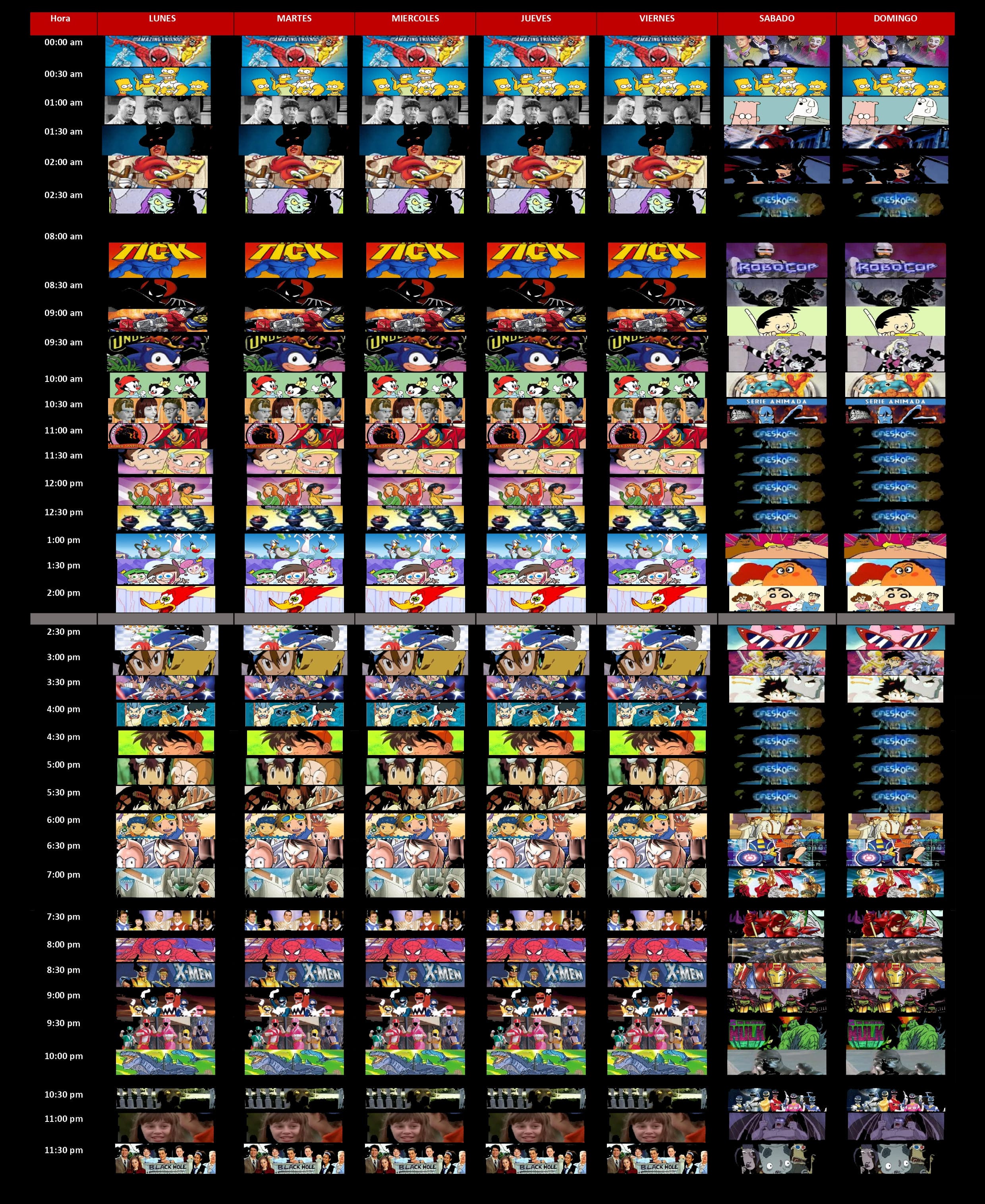 horario