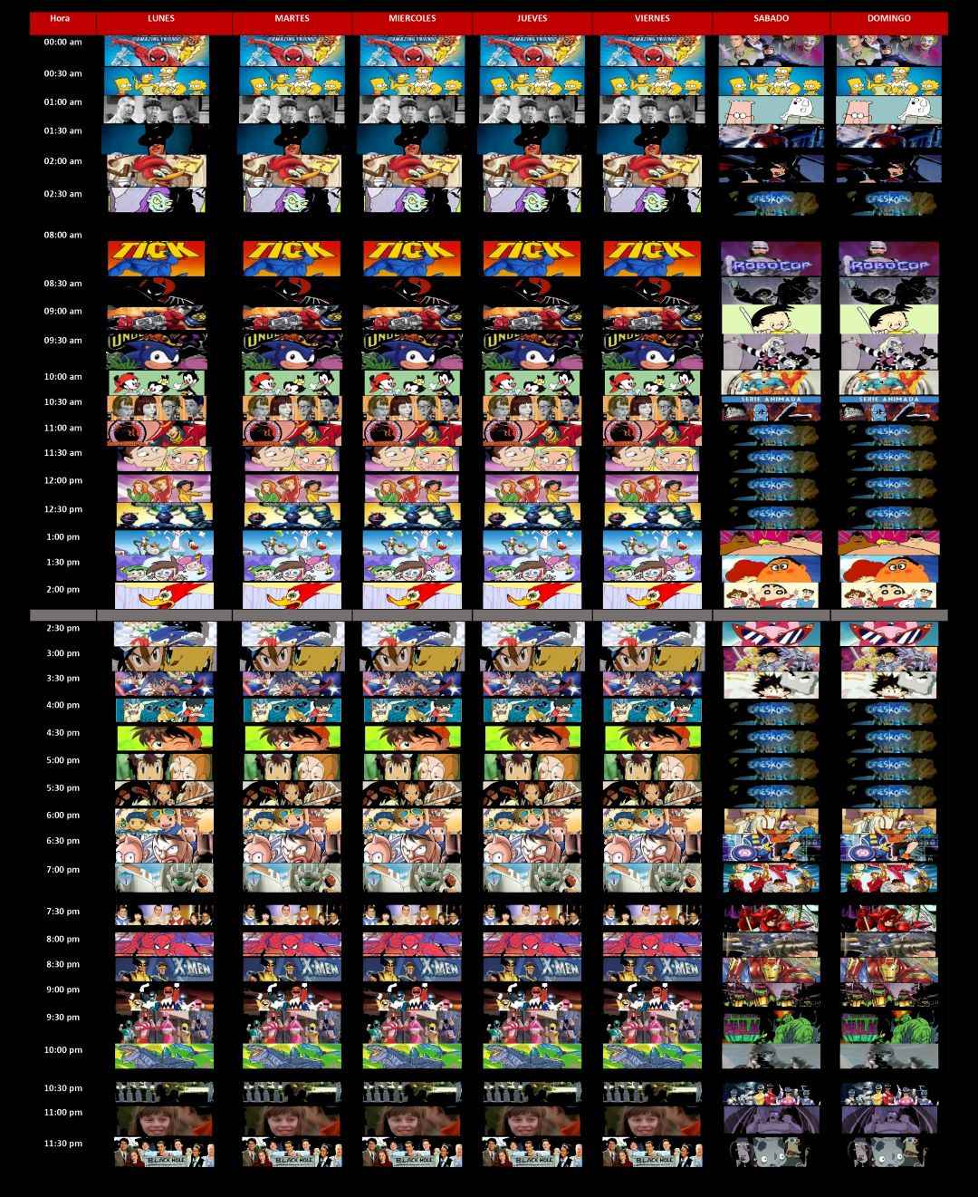 horario